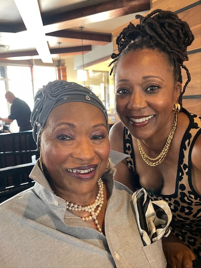 Caregiver Burnout. Dionne McCray with her mother Iva Jewell